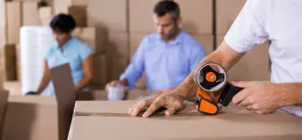 Premium packing materials ensuring safe and damage free home shifting